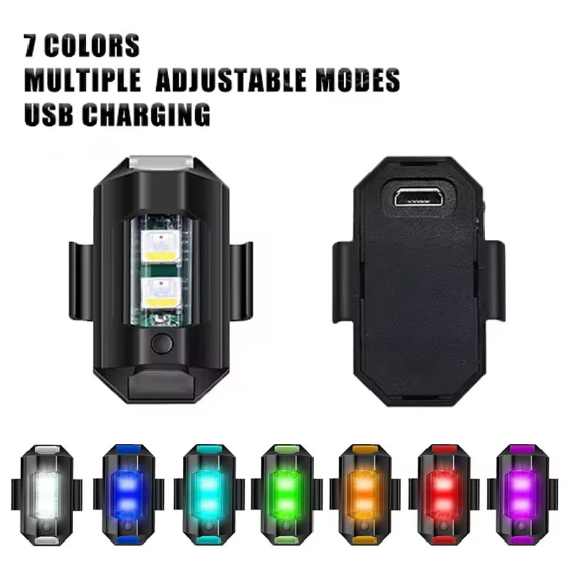Drone Strobe Light - Feux stroboscopiques LED universels pour moto,