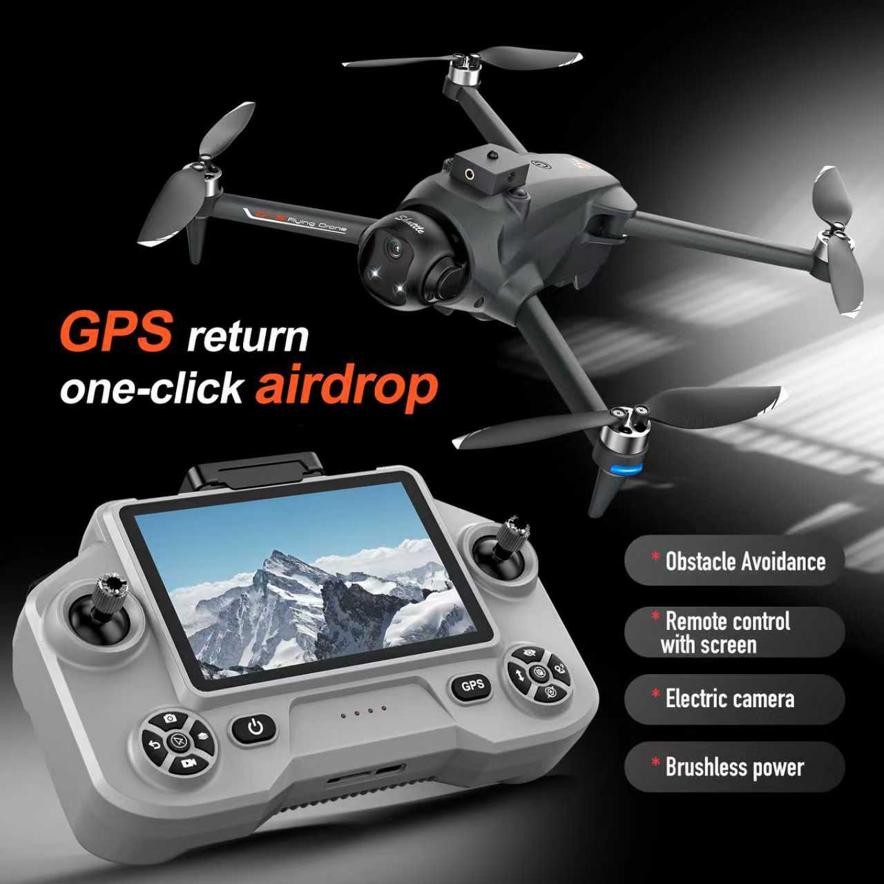 Jjrc Drone X12 - Drone Quadricoptère FPV GPS YL059 avec