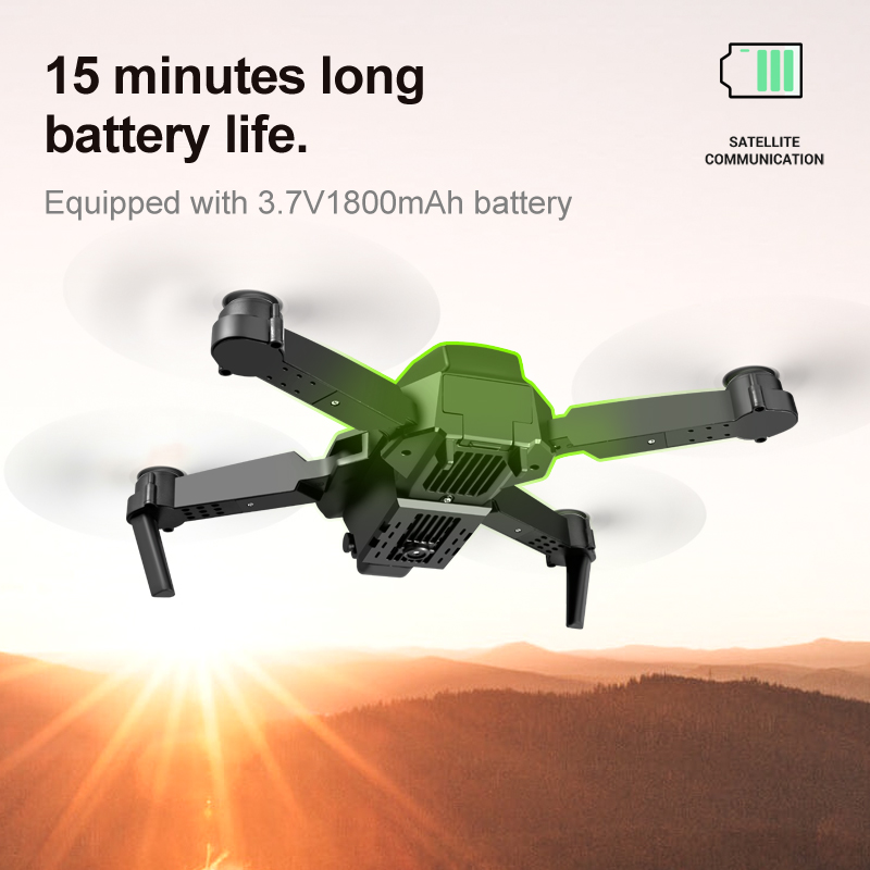 Drone pliable à moteur sans ba - Drone Battery Adapter avis et prix