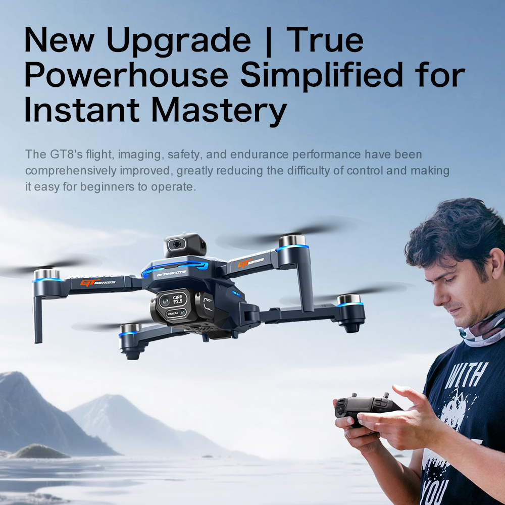 Nouveau Drone GT8 2026 avec Ca - Jjrc Drone X12 avis et prix